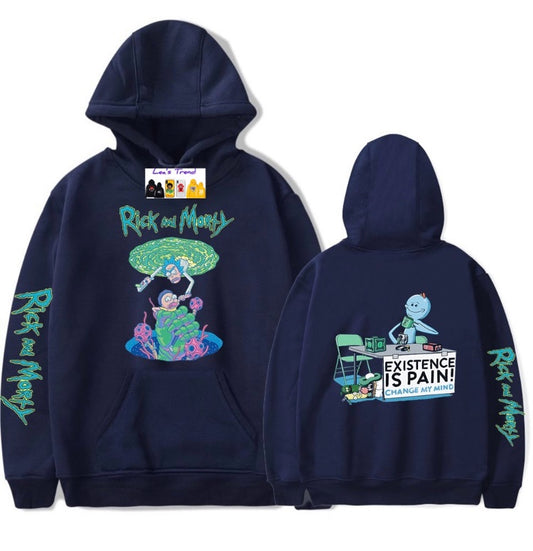 Timezones Rick & Morty Hoodie