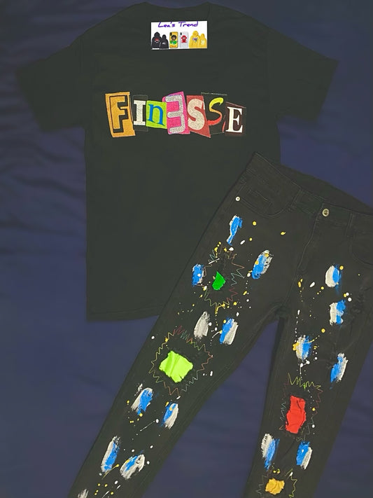 Ahh Finesse Graphic Shirt (Only)