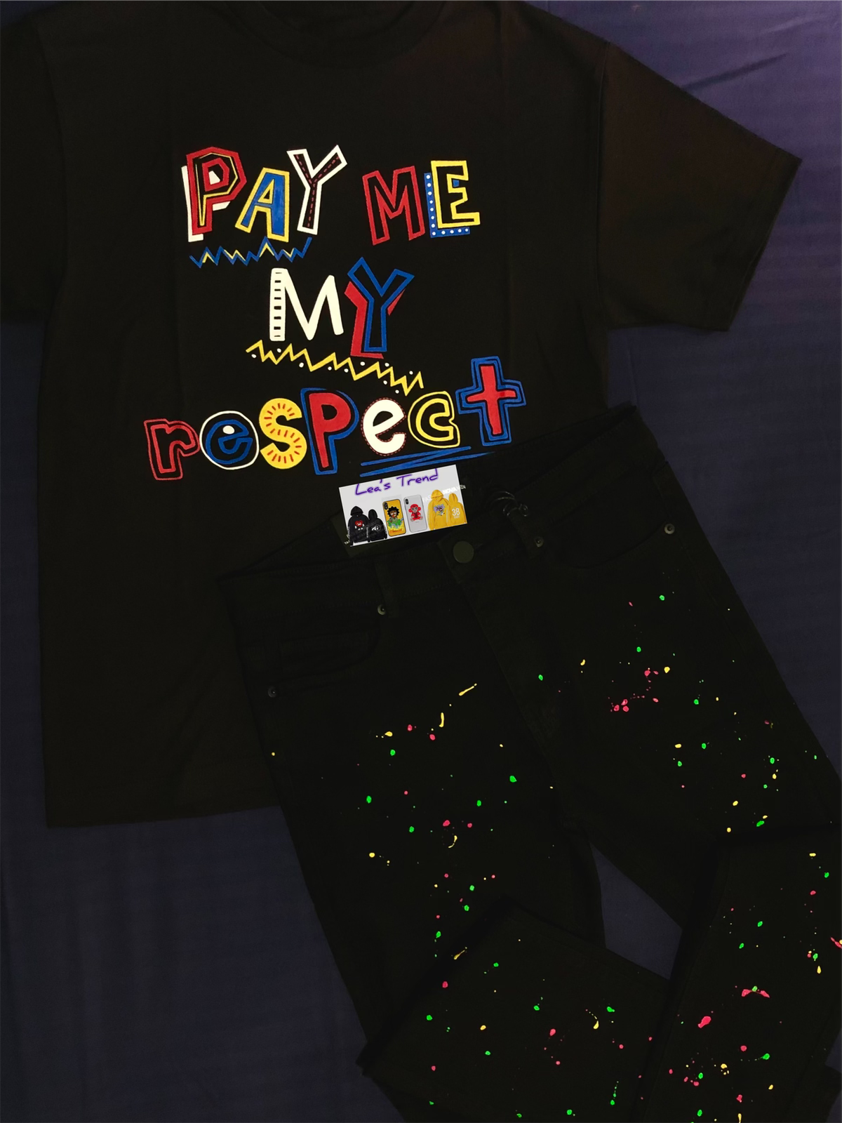 Respect My Name Graphic Shirt (only)