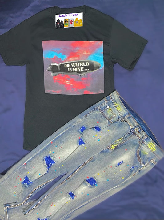 It’s My World Graphic Shirt (only)