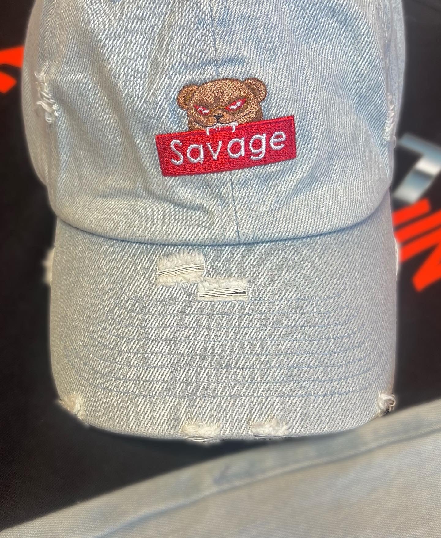 I’m Savage Denim Hat